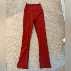Spiritual Gangster Red Flare Pants